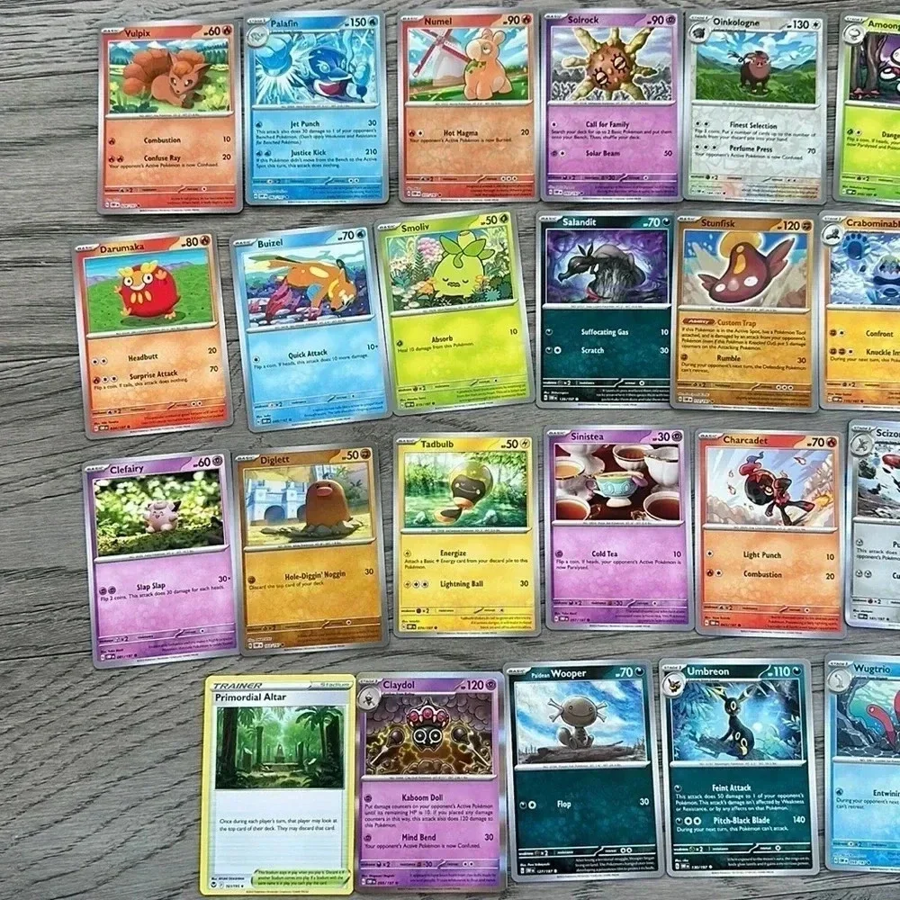 Pokemon cards-27 pieces from Series Obsidian Flame all in excellent condition